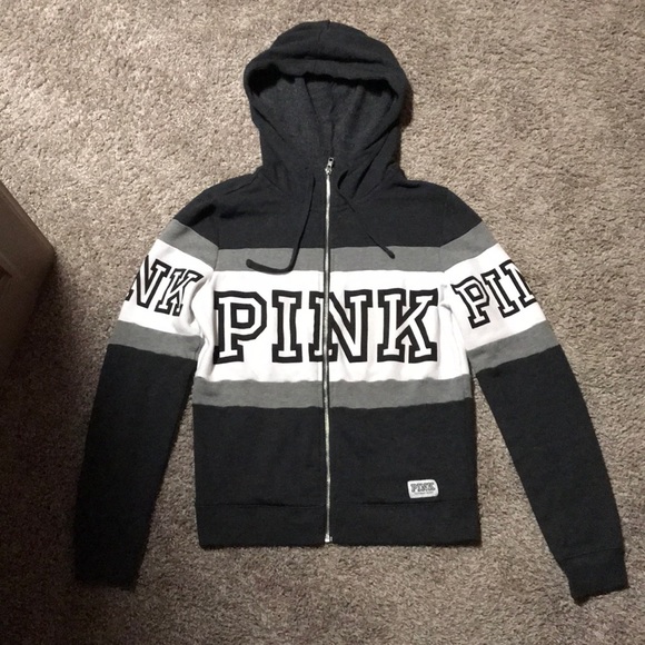 PINK Victoria's Secret Jackets & Blazers - 1HR SALE! New VS PINK zip up jacket